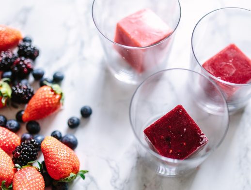 Fruit Ice Cubes