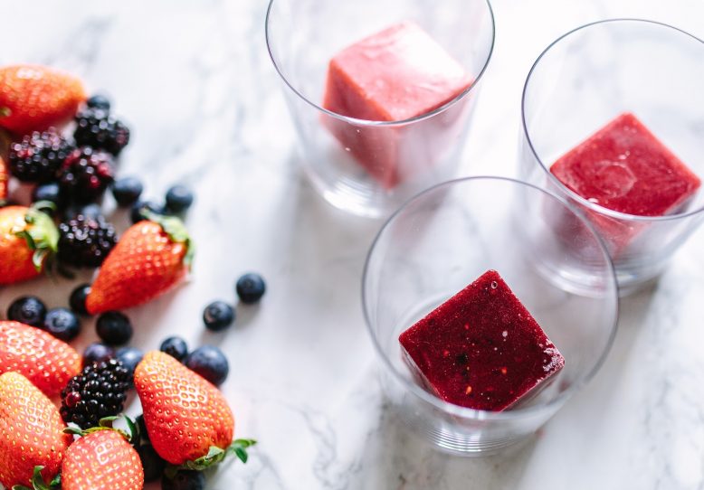 Fruit Ice Cubes