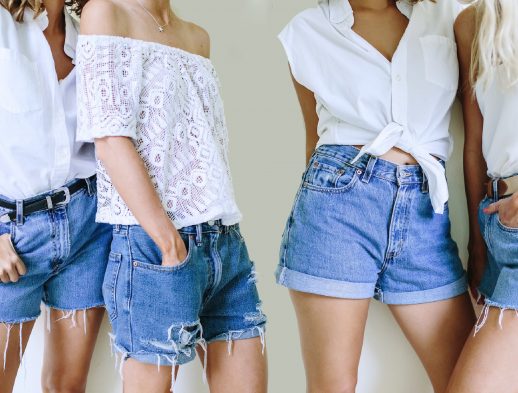DIY Denim Cut Offs