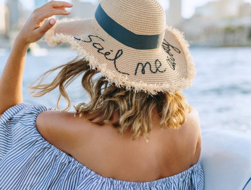 DIY Word Embroidered Hat