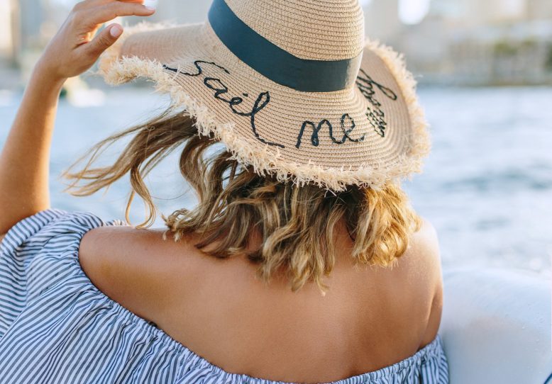 DIY Word Embroidered Hat