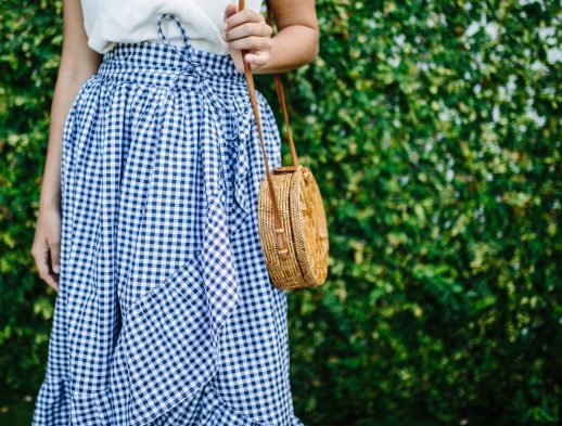 DIY Ruffle Wrap Skirt