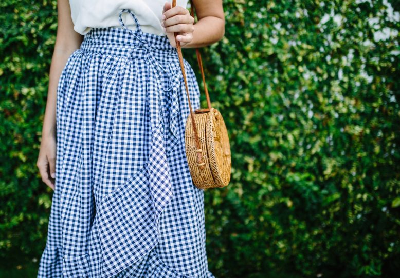 DIY Ruffle Wrap Skirt