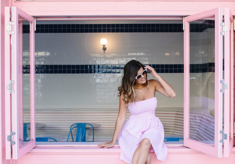 DIY Shirred Dress
