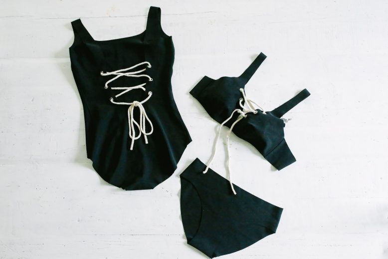 DIY Lace Up Swimsuit 2 (1)