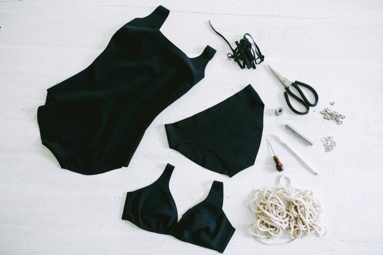 DIY Lace Up Swimsuit 2