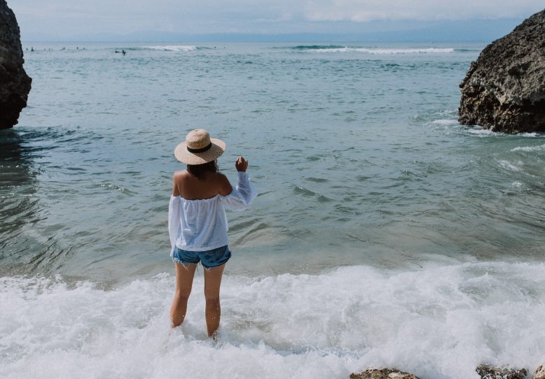 DIY Off The Shoulder Long Sleeve Top