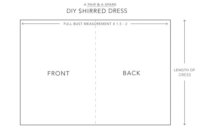 DIY Shirred Dress Tutorial