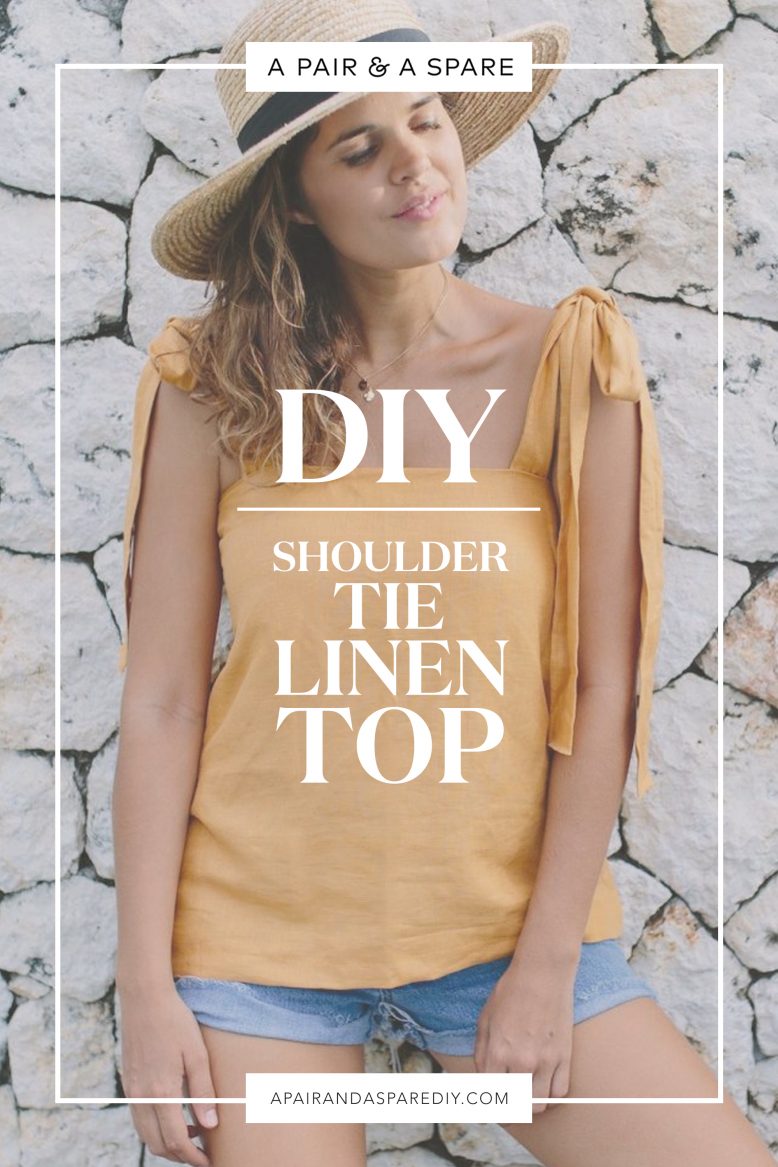 diy-shoulder-tie-linen-top-quick-easy-summer-project