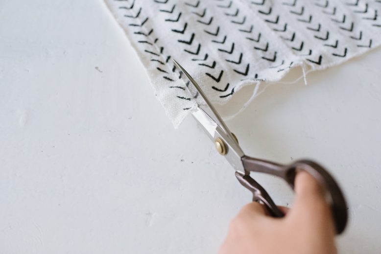 Here's how to use all your leftover fabric... Frame it!