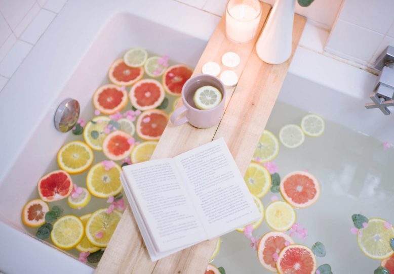 DIY Bath Caddy
