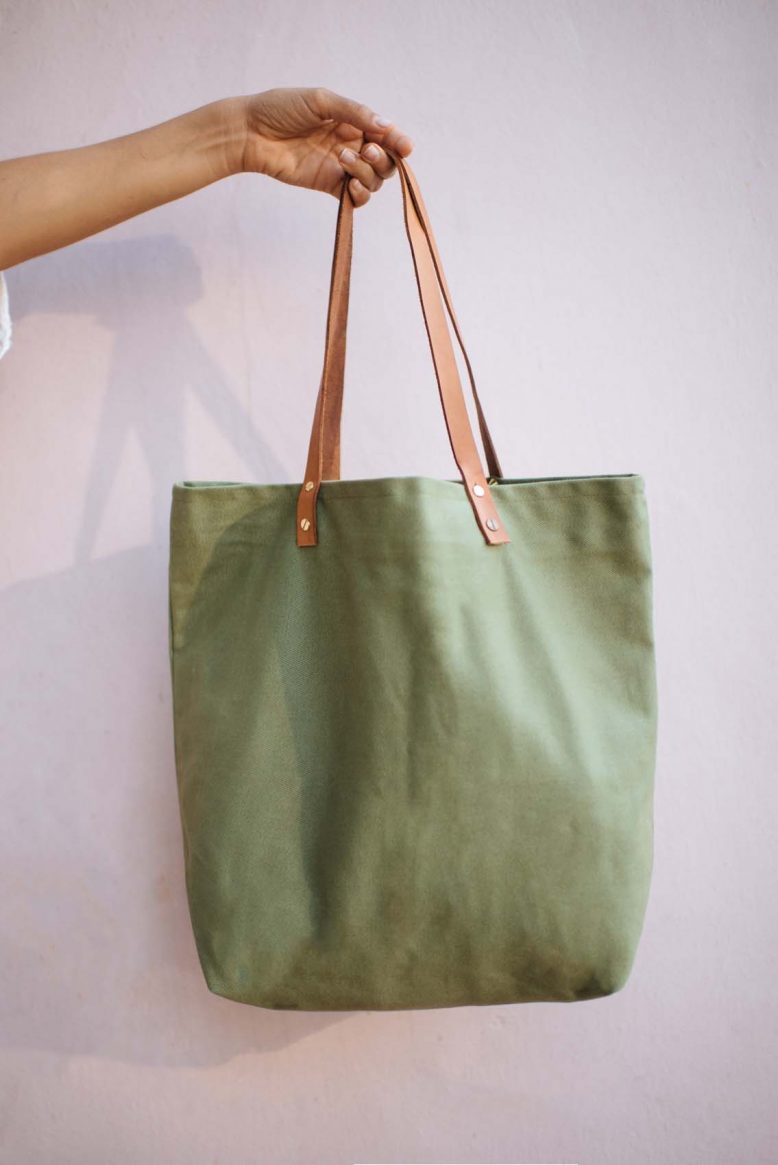 DIY Canvas Tote Bag-9