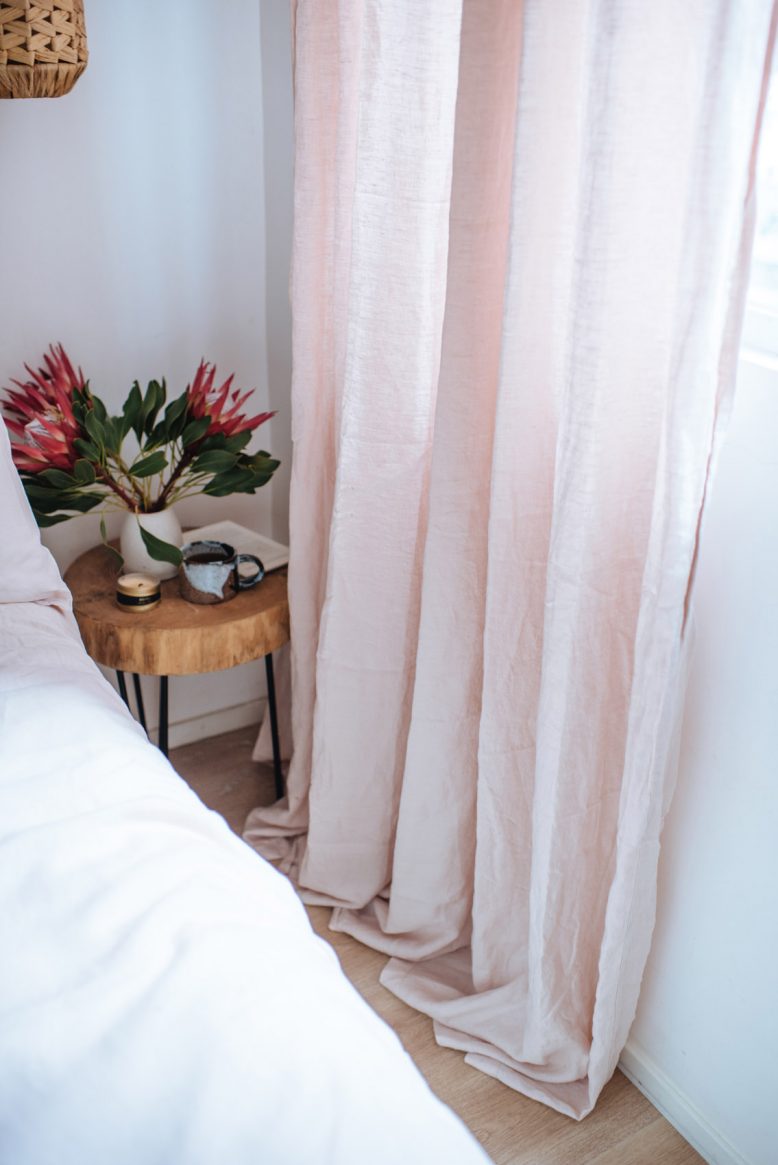 DIY Linen Curtains