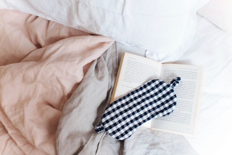 DIY Linen Eye Mask