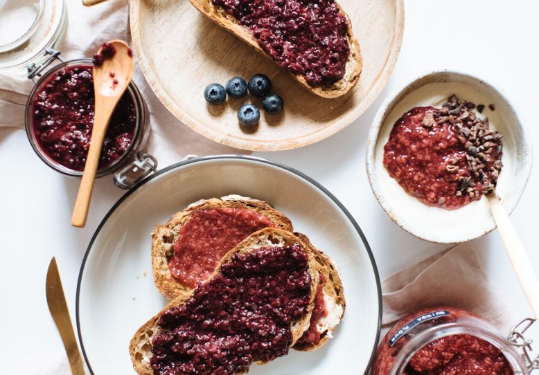 Berry Chia Jam Recipe