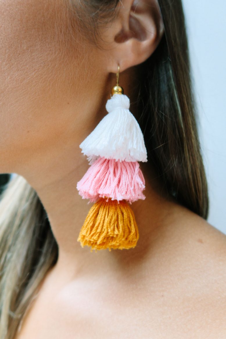 DIY Tassel Earrings-2