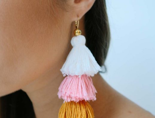 DIY Tassel Earrings