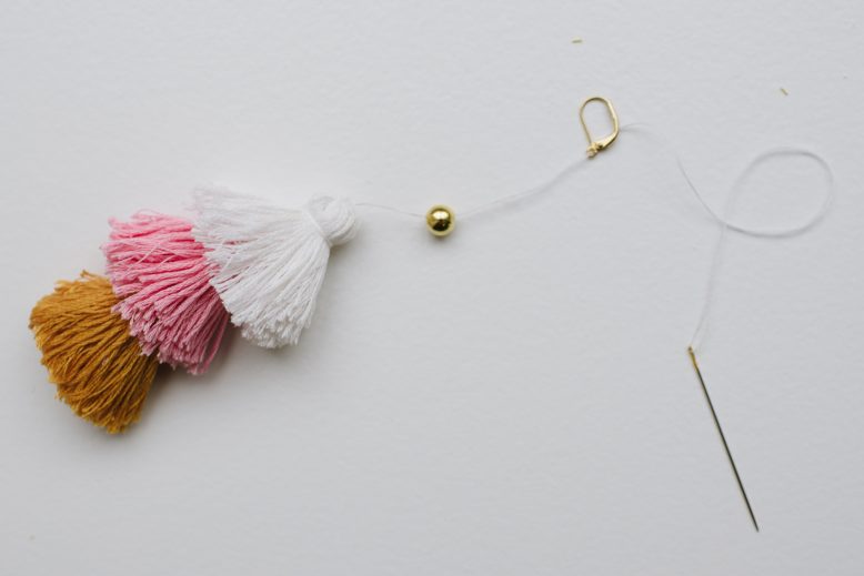 DIY Tassel Earrings APAS-5