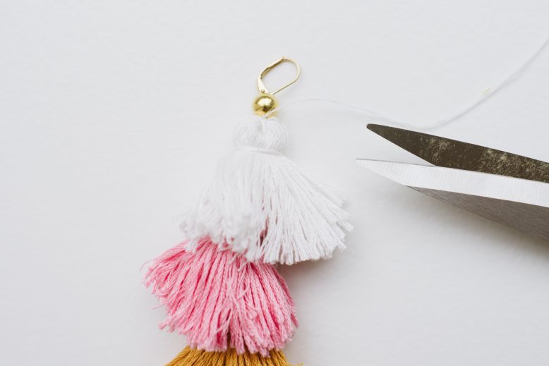 DIY Tassel Earrings APAS-6