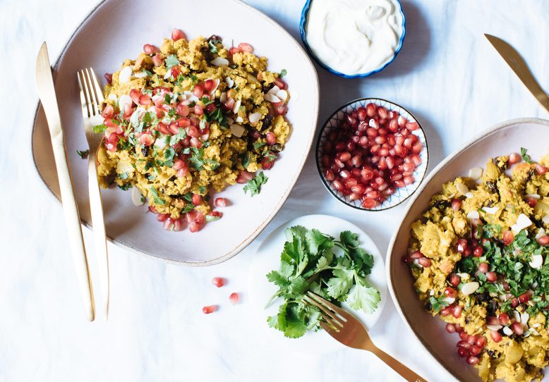 Cauliflower Rice Pilaf Recipe