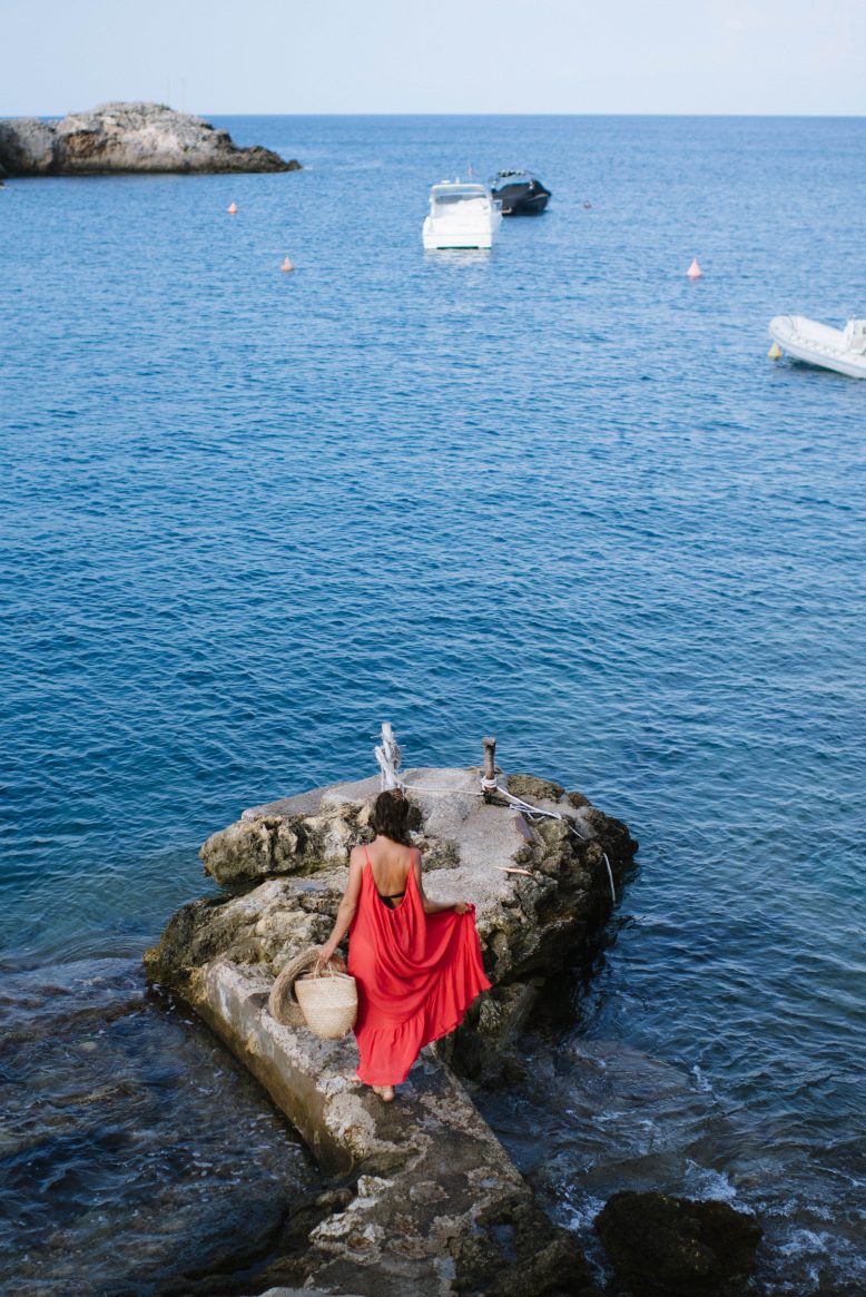 DIY Backless Silk Maxi Dress