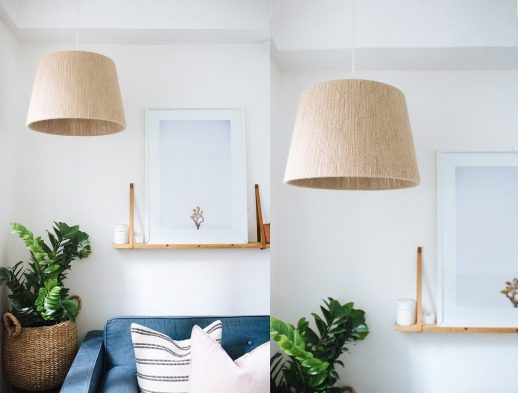 DIY Twine Lampshade