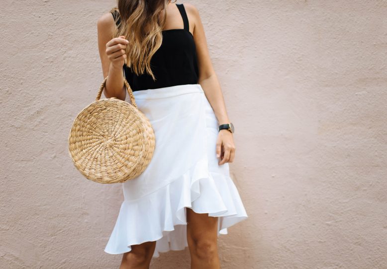 DIY Ruffle Wrap Skirt