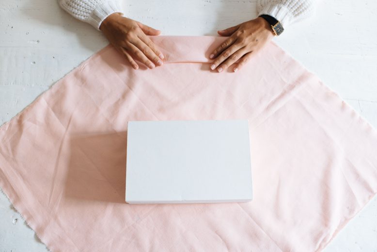 DIY Fabric Wrapped Gifts