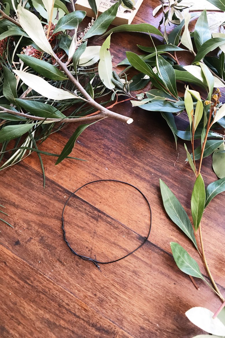 DIY Leaf Wreaths