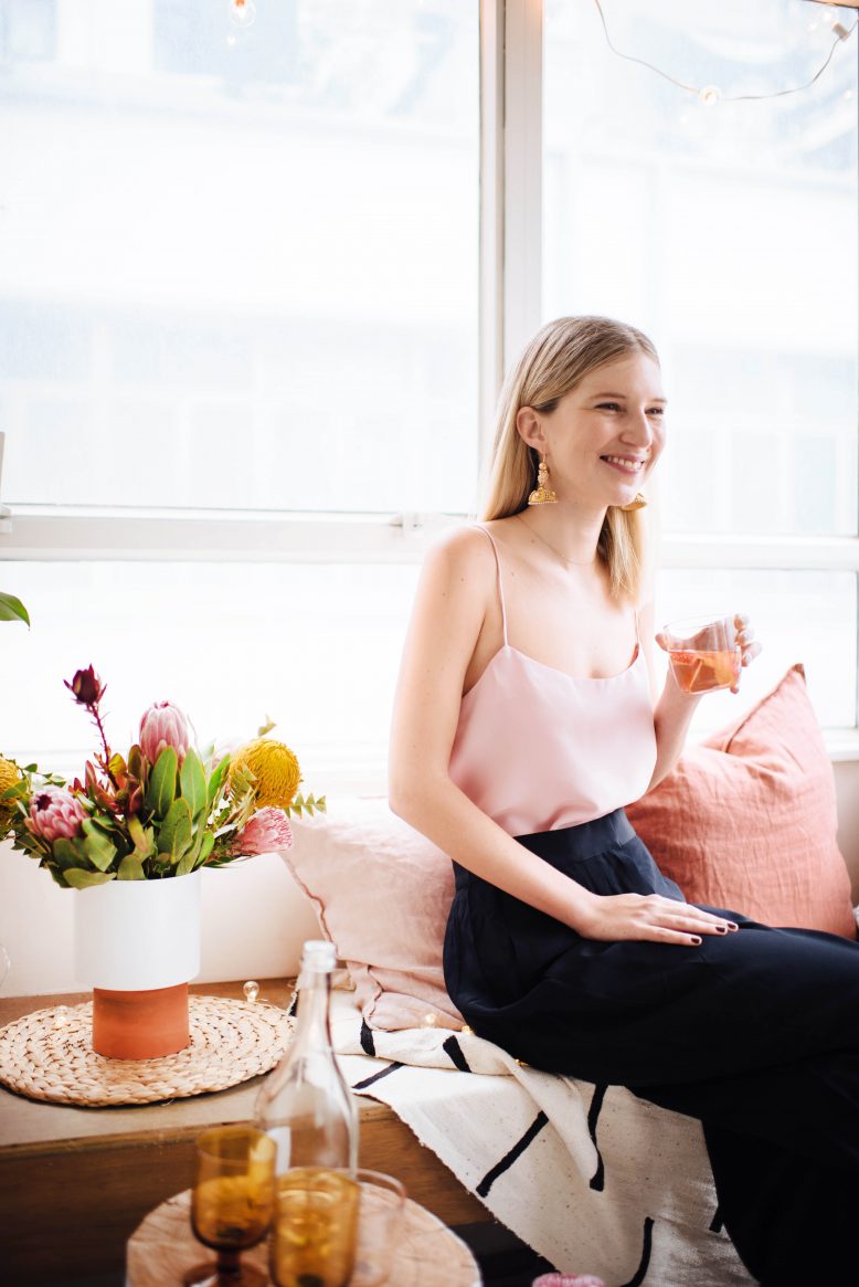 Celebrating Galentines in the Studio