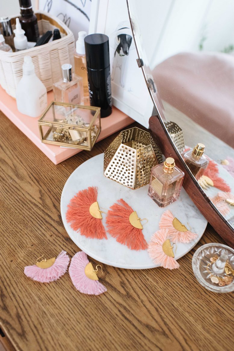 DIY Fringed Fan Earrings-3-2