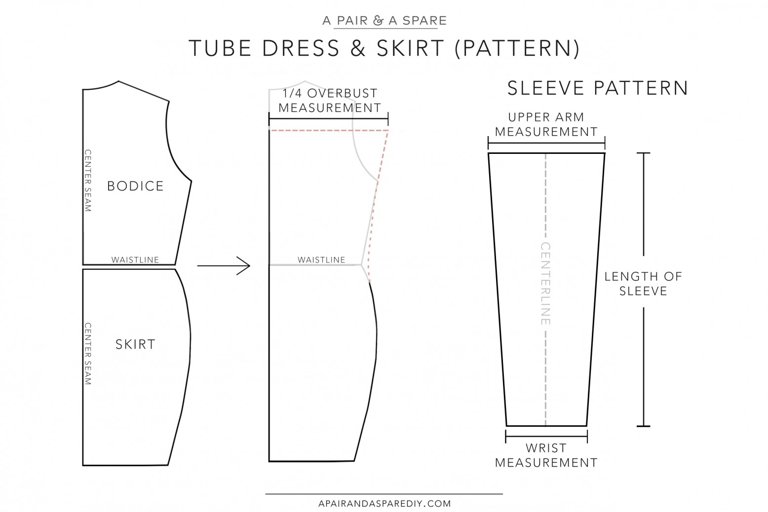 how to cut and sew a tube dress How To Make a Tube Dress/ DIY how to make a DRESS