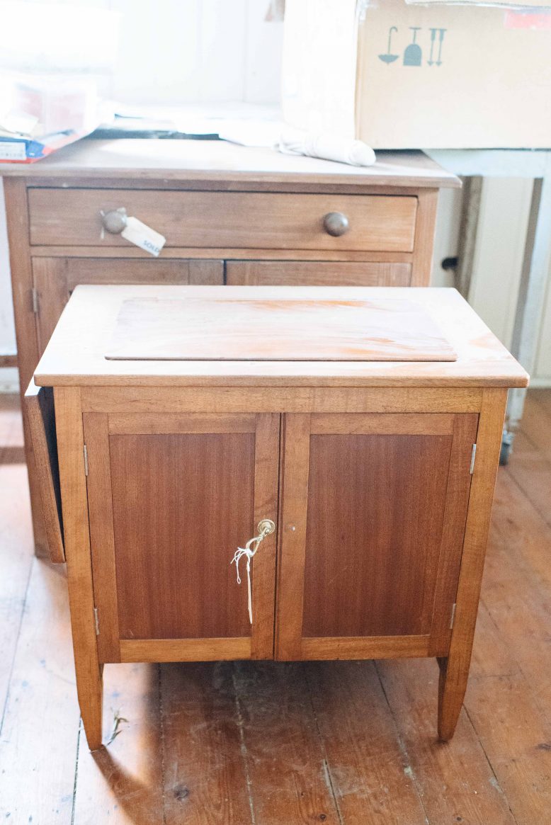 How to DIY a Vintage Bathroom Vanity-1