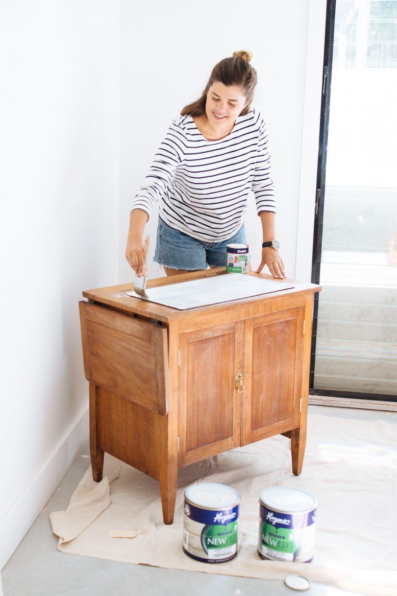 How to DIY a Vintage Bathroom Vanity-6