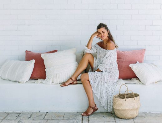 DIY Tiered Off The Shoulder Dress