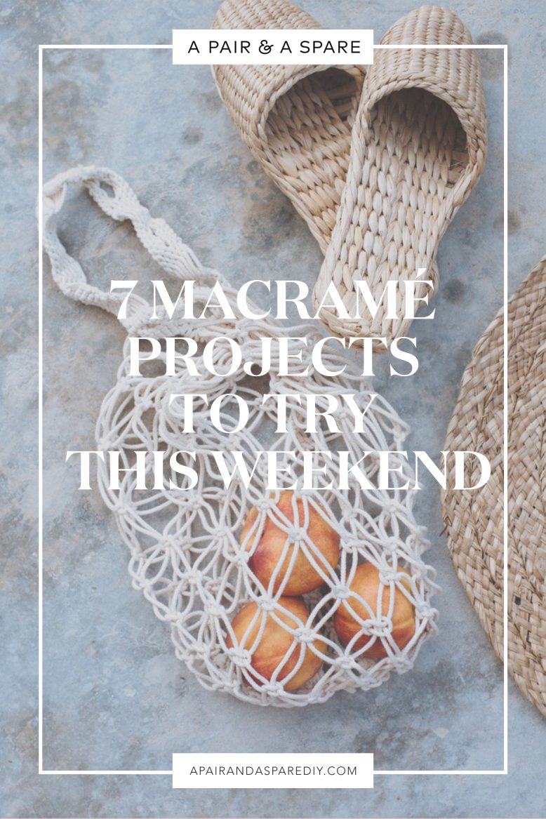 7 macame projects to try this weekend 7 macame projects to try this weekend