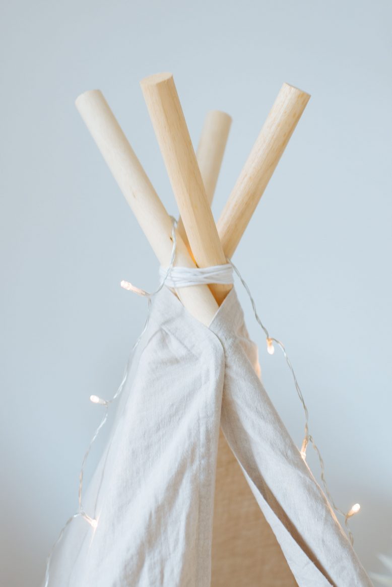 DIY Kids Teepee Tent-1-2