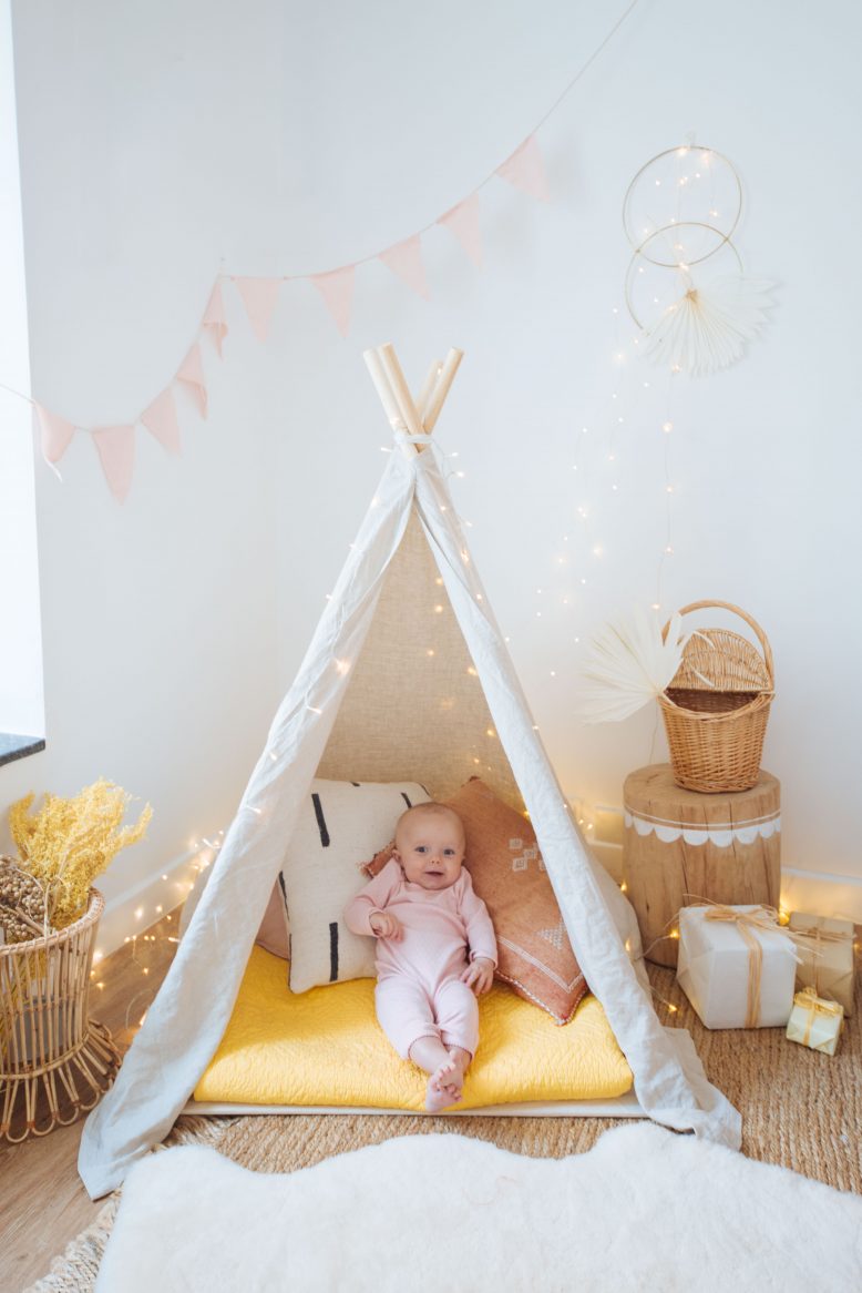 DIY Kids Teepee Tent-7