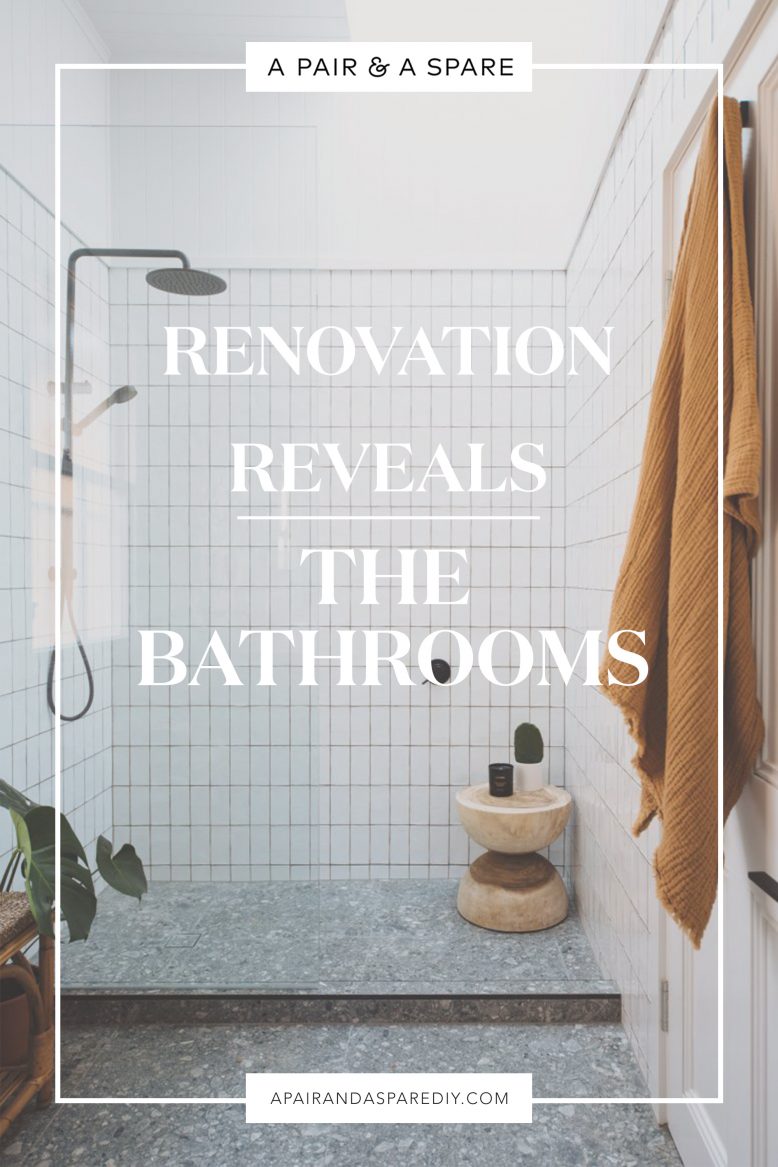 renovation reveals - the bathrooms Renovation Reveal: The Bathrooms!