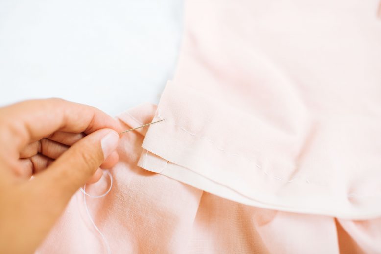 DIY Little Girl Cross Back Dress-11