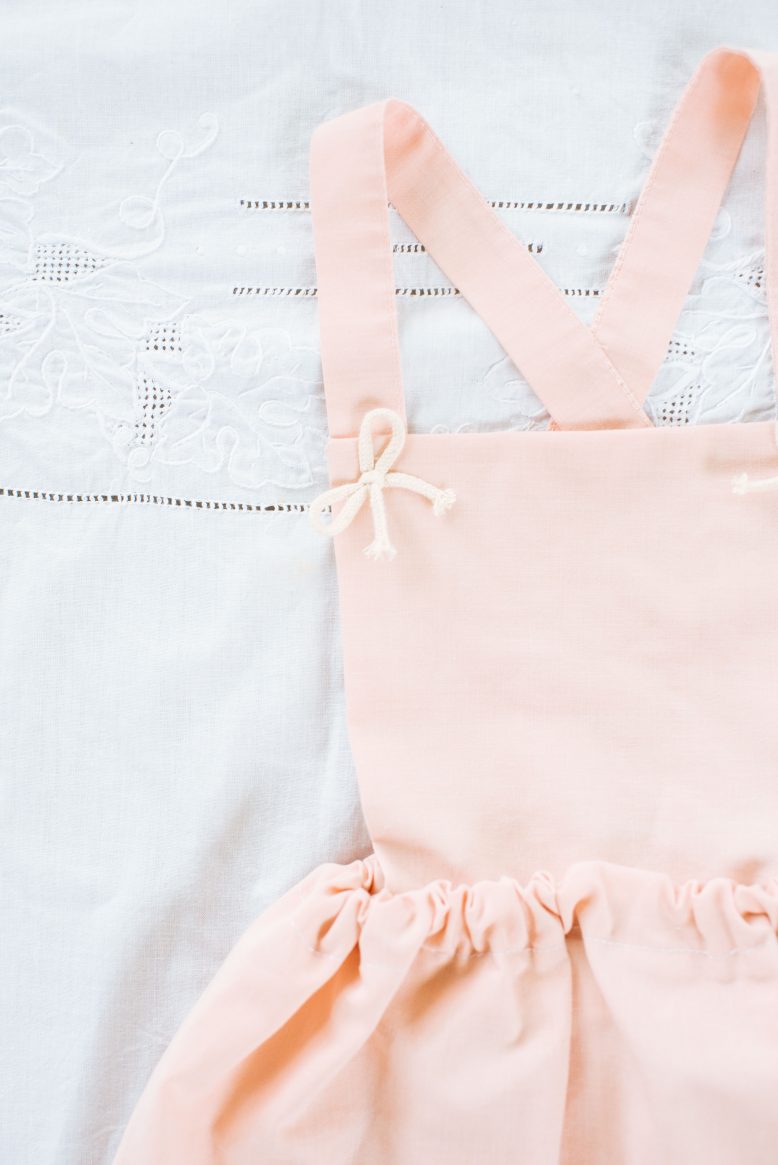 DIY Little Girl Cross Back Dress-2