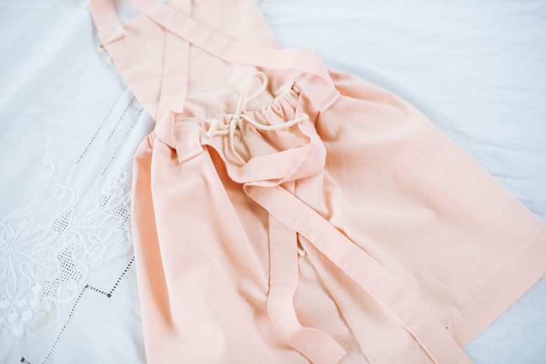 DIY Little Girl Cross Back Dress-6