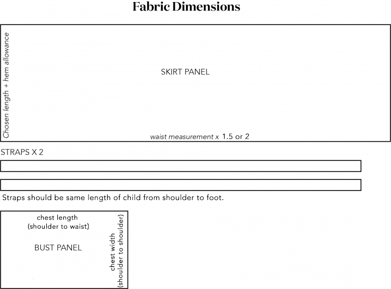 DIY Little girl cross back dress