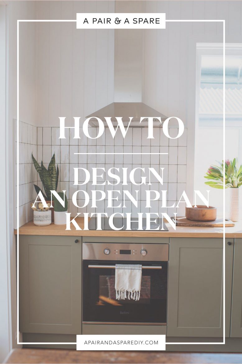 How to design an open plan kitchen
