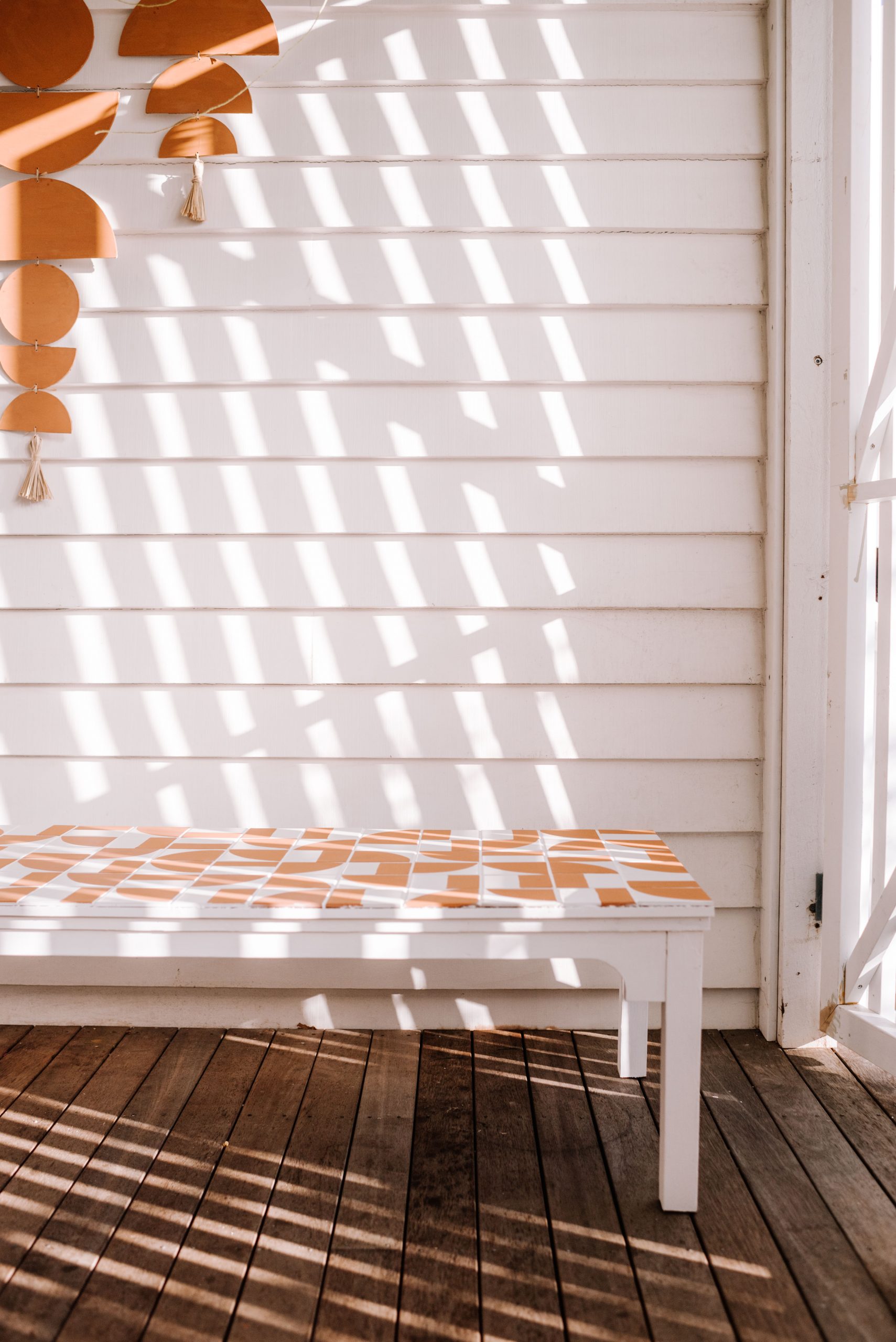 How To Tile A Table (Upcycle With Me!)