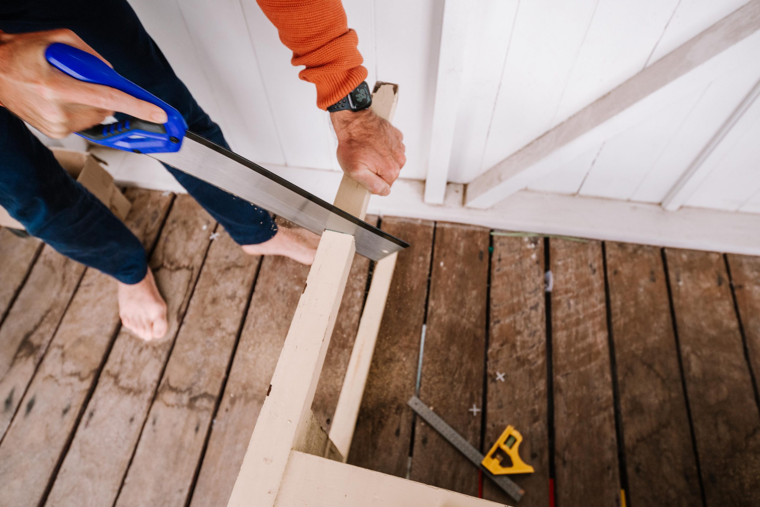 How To Tile A Table (Upcycle With Me!)
