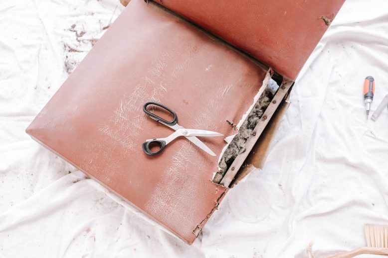 Upcycled upholstered chair DIY geneva vanderzeil (5 of 30)