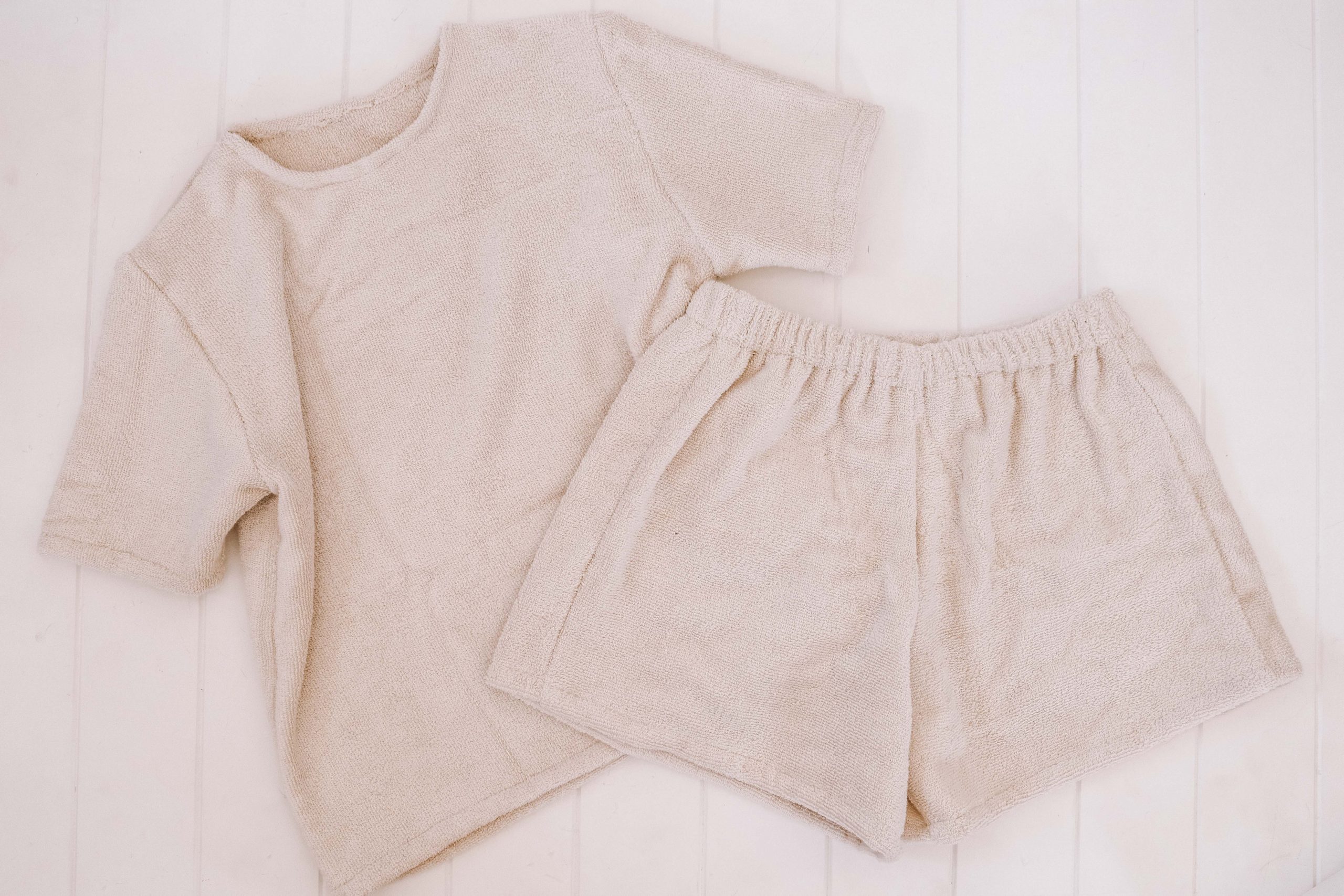 Make This Terry Towelling Top and Shorts Set