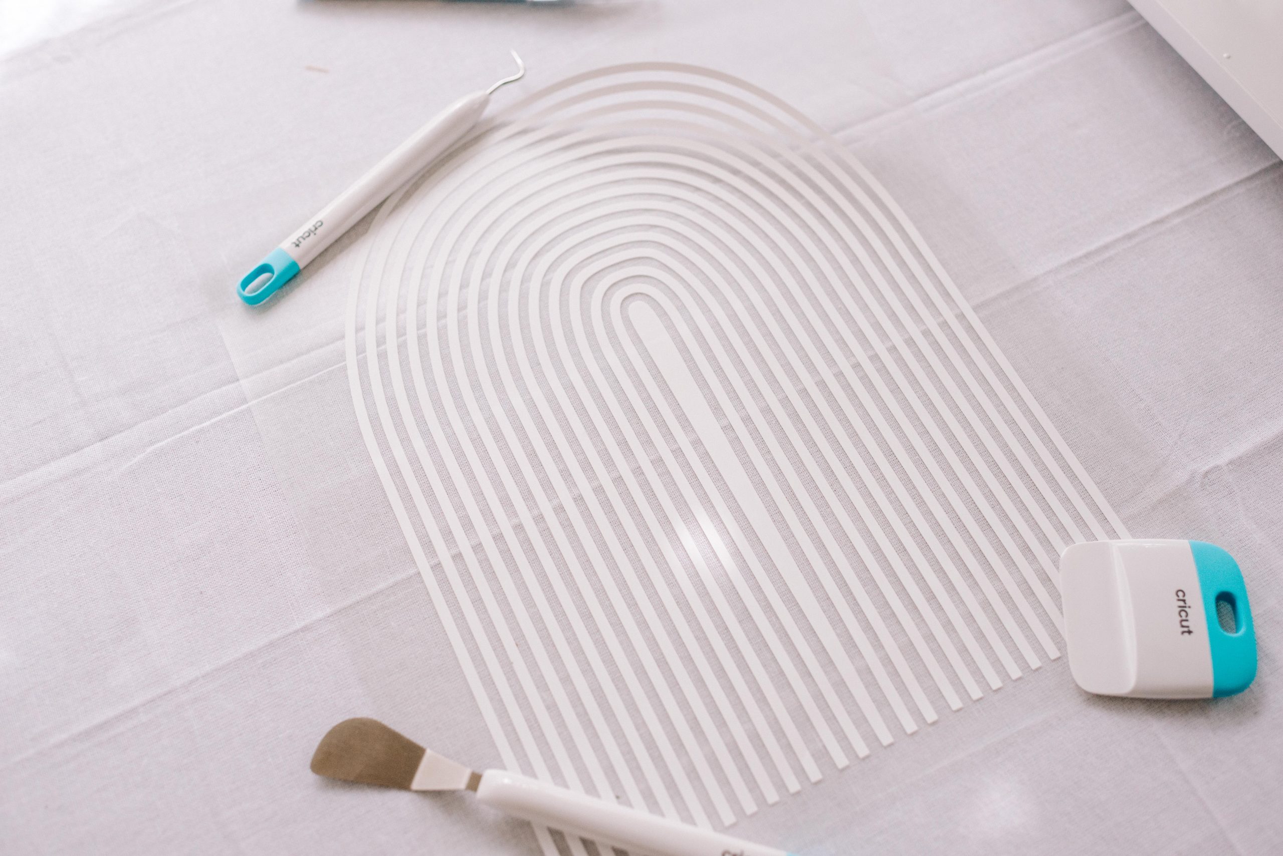 Making Patterned Table Linens with Cricut Maker