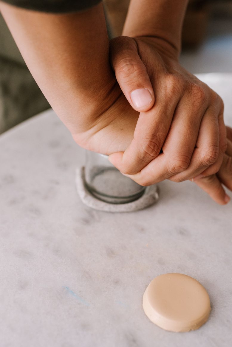 Clay Bud Vase Sculpey Premo (6 of 15)